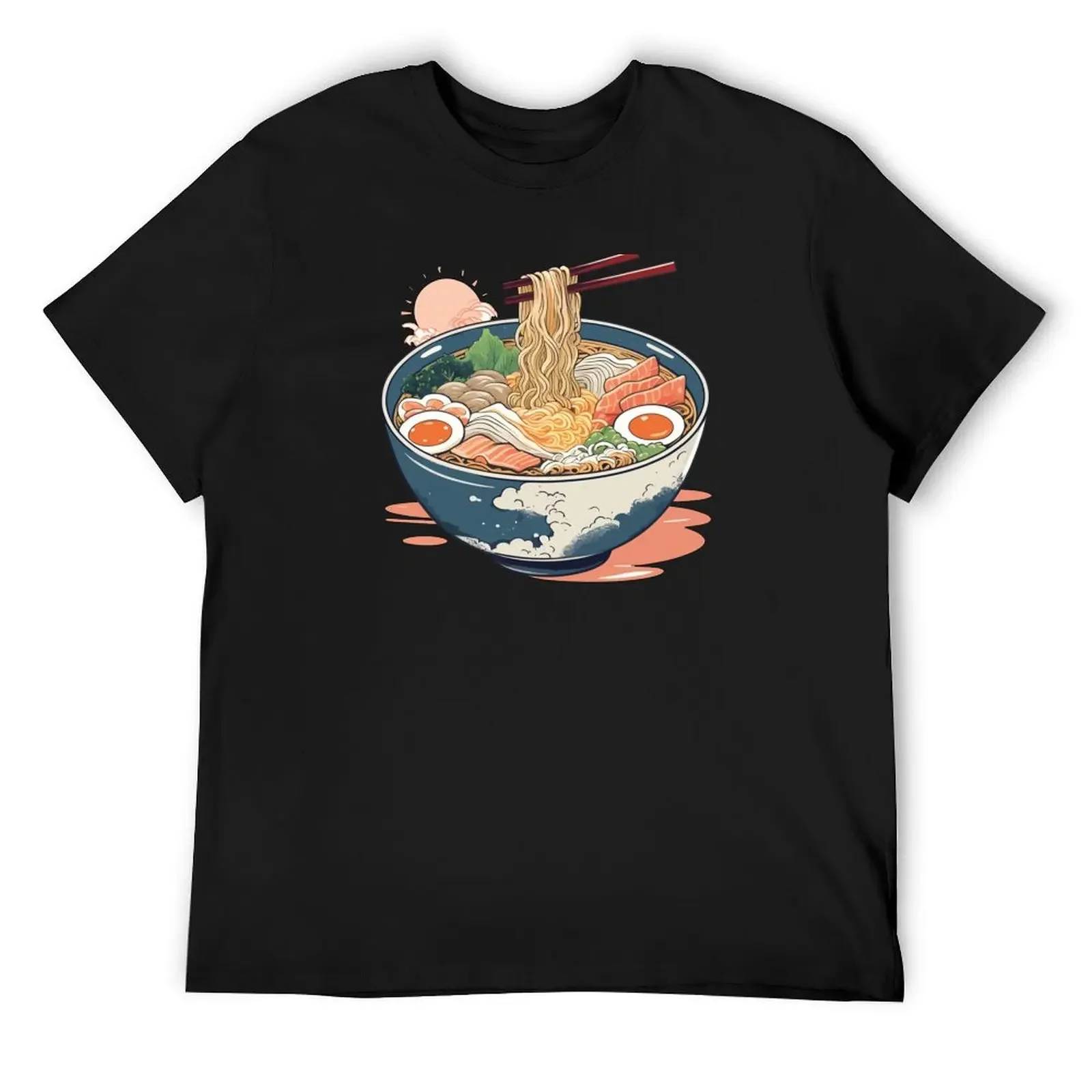 Japanses Ramen Noodles T-Shirt heavyweights shirts graphic tee custom t shirt quick-drying shirts graphic tee men