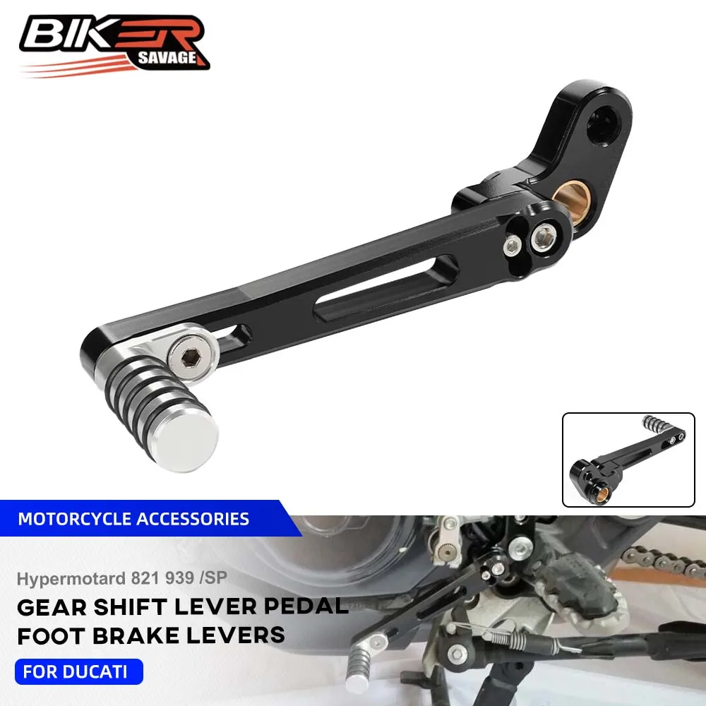 

Hyperstrada 939 Gear Shift Lever Foot Brake Pedal For Ducati Hypermotard 939/SP 821/SP Motorcycle Parts Shifter Gearchange Pedal