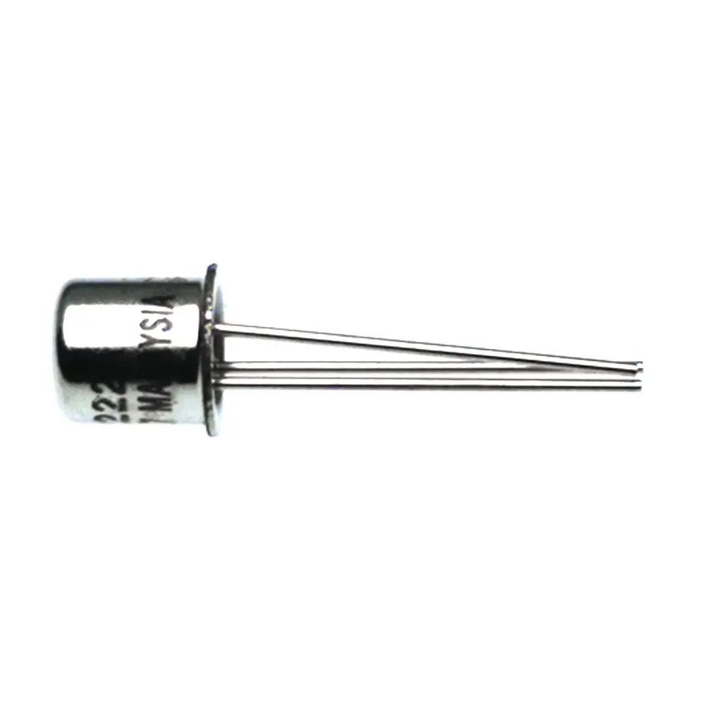 In Stock Fast Ship  5PCS 2N2222A 2N2222 TO18  Gold sealed iron cap triode