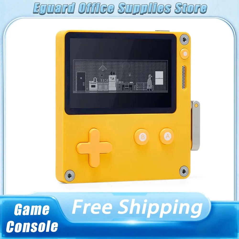 PANIC Playdate Game Console 2.7Inch Long Battery Life 400*240 Resolution Screen Portable Mini Handheld Custom Game Consoles Gift