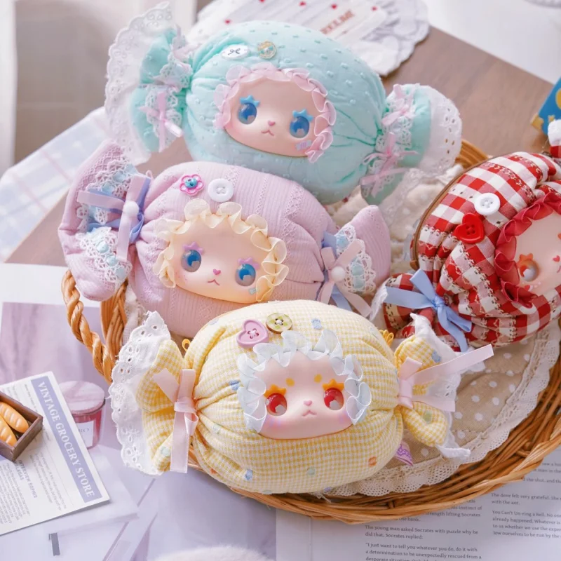Новая милая серия Emma Candy House, виниловая глухая коробка, сумка через плечо, виниловая кукла с лицом, украшение, модные игрушки, подарки на день рождения для девочек