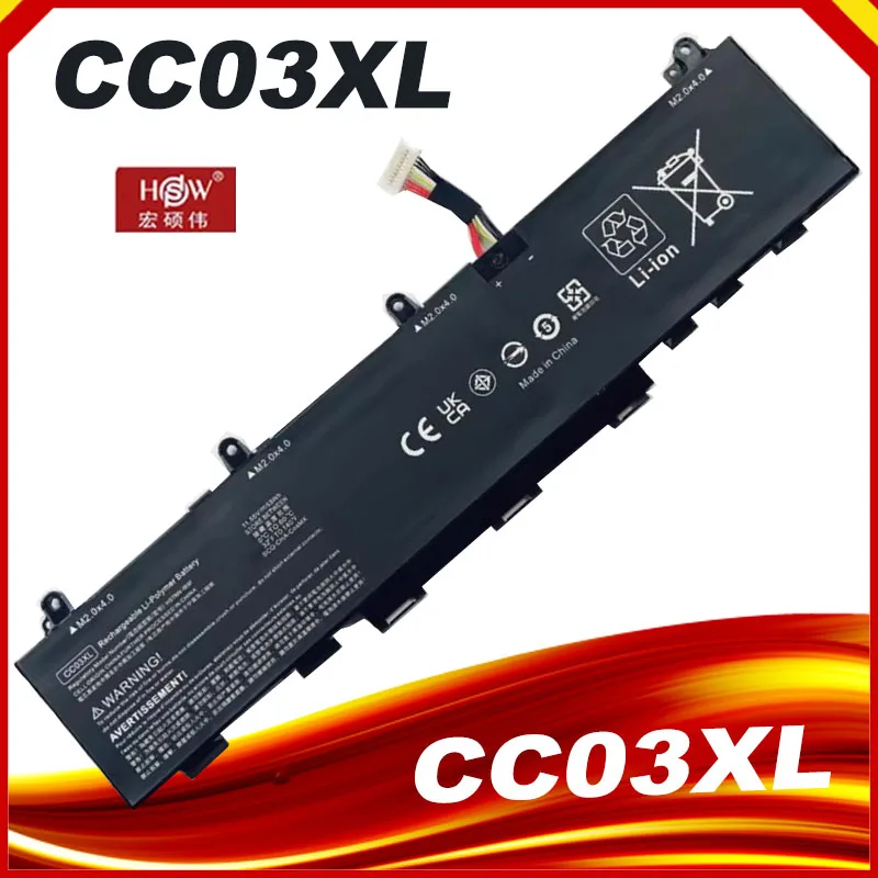 

CC03XL Laptop Battery for HP ZBook Firefly 14 G7 G8 EliteBook 830 835 840 845 G7 G8 Series HSTNN-DB9Q L77608-2C1