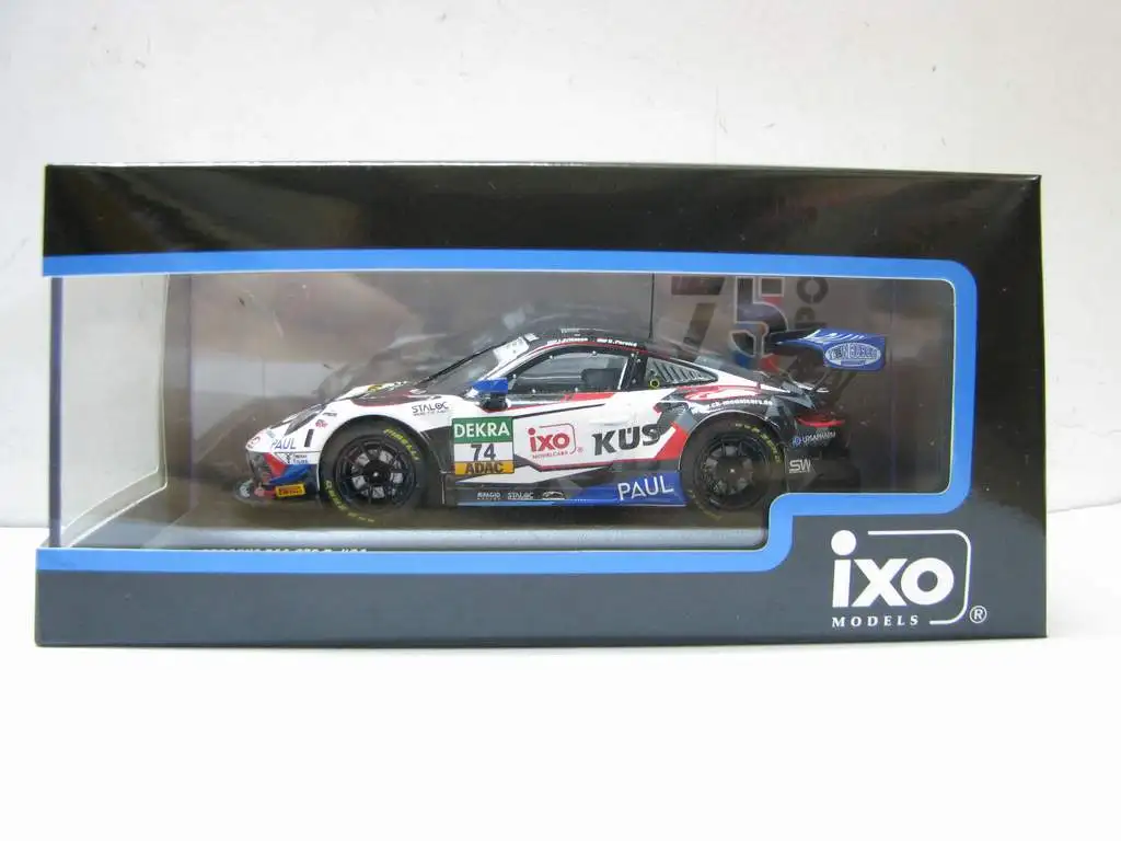 

Diecast 1:43 Scale IXO PORSCHE 911 GT3 R #74 2021 LEGT4303 Alloy Car Model Collectible Toy Gift Souvenir Display Ornament