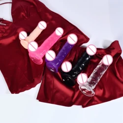 Dildos Various Sizes Colors Suction Cup Function Silicone Soft Material Female Adult Products Masturbation Sex Toy for Woman