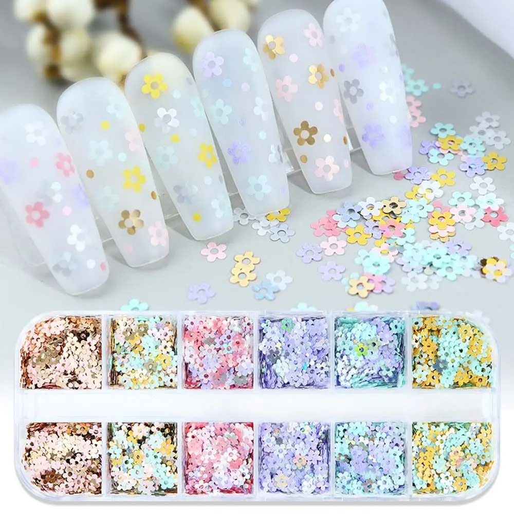 Accessories Nail Charms Plum Blossom Nail Art Patchs Nail Decorations Nail Jewelry Nail Glitter Flakes Flowers Nail Sequins