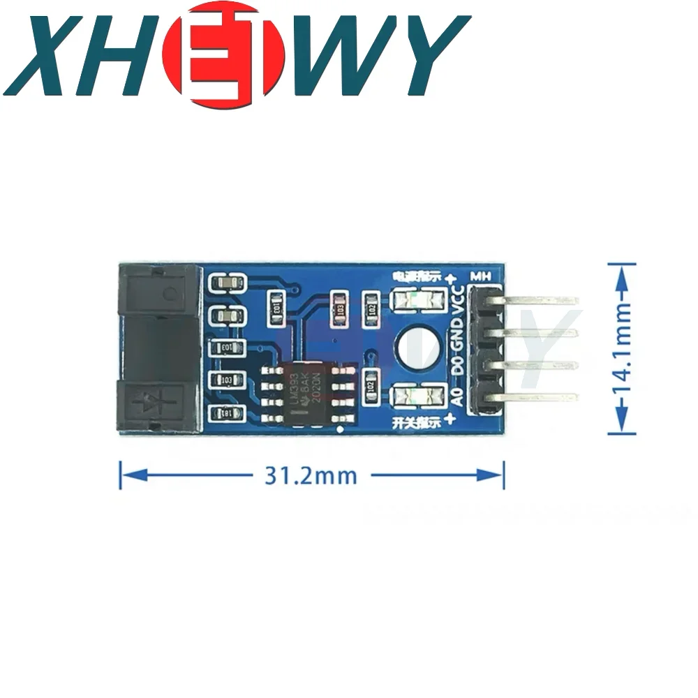 Speed sensor module, motor testing module, pulse counting limit slot optocoupler module