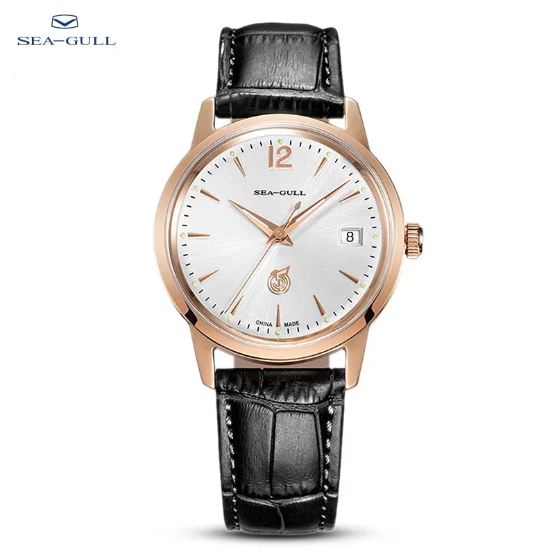 2023 Seagull Men's Watch Classic Retro 51 Re-Edition Gold Dial Automatic Mechanical Wristwatch Men Watch relogio masculino D51SG