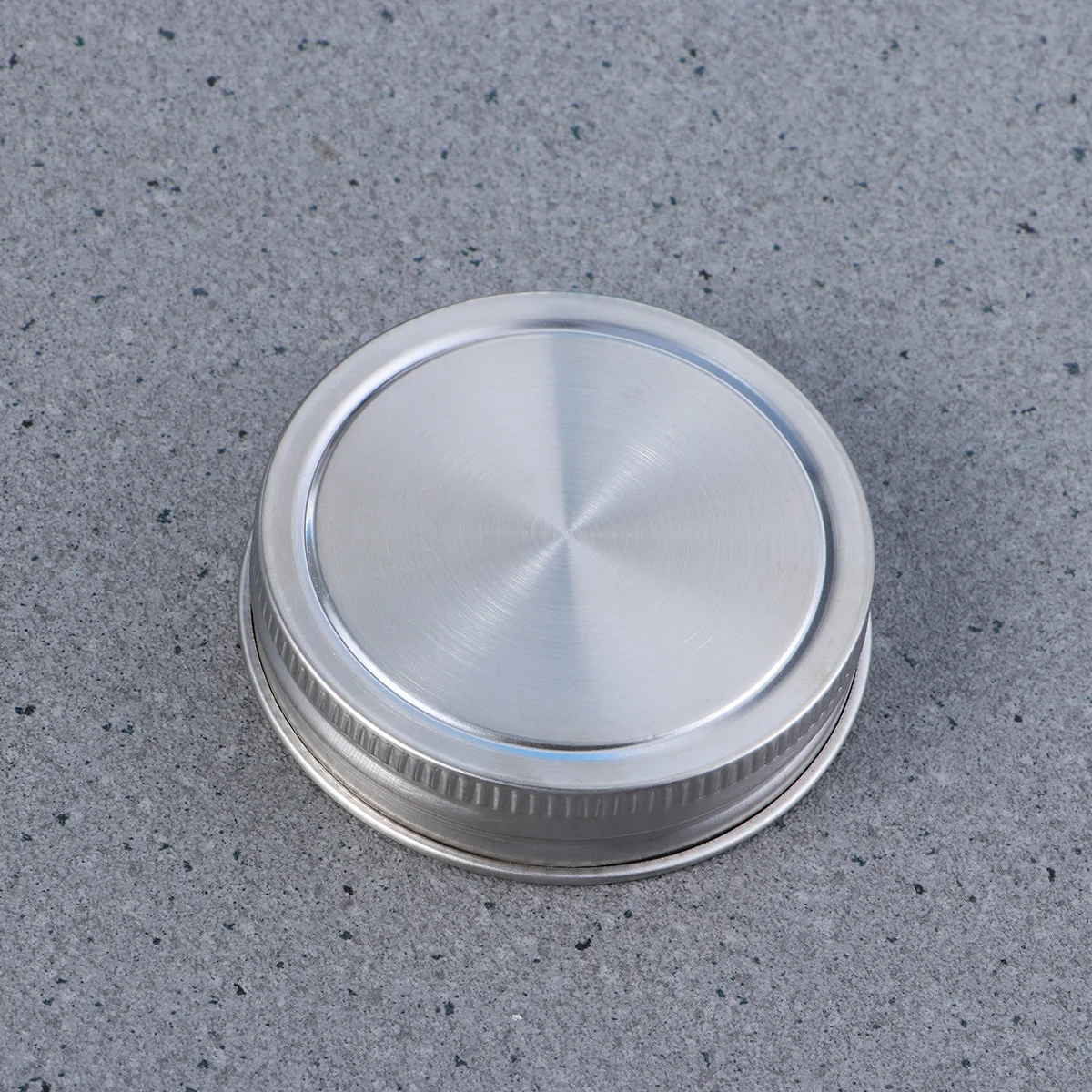 

4pcs Stainless Steel Jar Lid Leakproof Reusable Airtight Sealing Lid For Wide Mouth Mason Jars Home Kitchen Storage Food