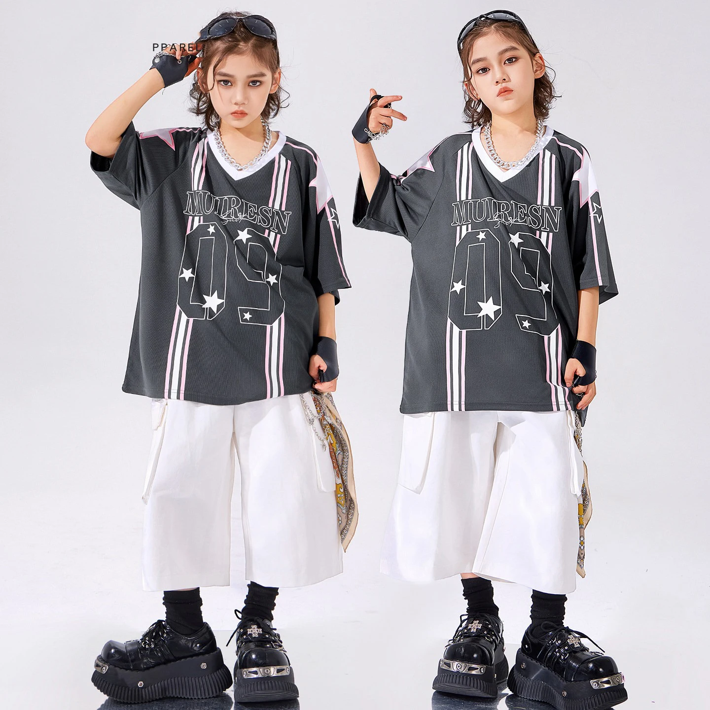 ropa-de-baile-hip-hop-de-verano-para-ninos-camisetas-de-manga-corta-pantalones-cortos-blancos-traje-de-practica-de-danza-callejera-l19087