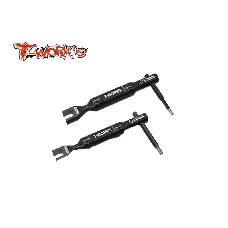 Original T works TT-053-H Turnbuckle Duo-purpose 1.5/2.0 Allen Wrench Tool Rc Parts