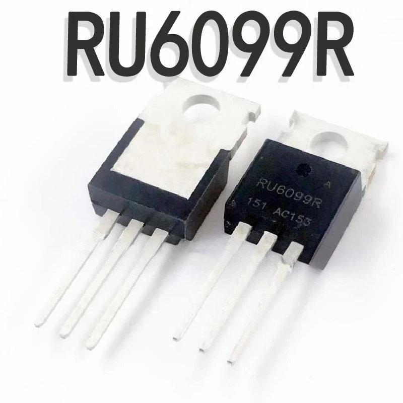 25PCS RU6099R N-Channel Power MOSFET TO-220 Package