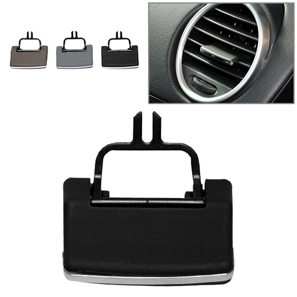 2pcs Car Air Vent Outlet Tab Clip Repair Kits For Mercedes W164 X164 ML GL Class Universal Auto Accessories Black Grey Beige