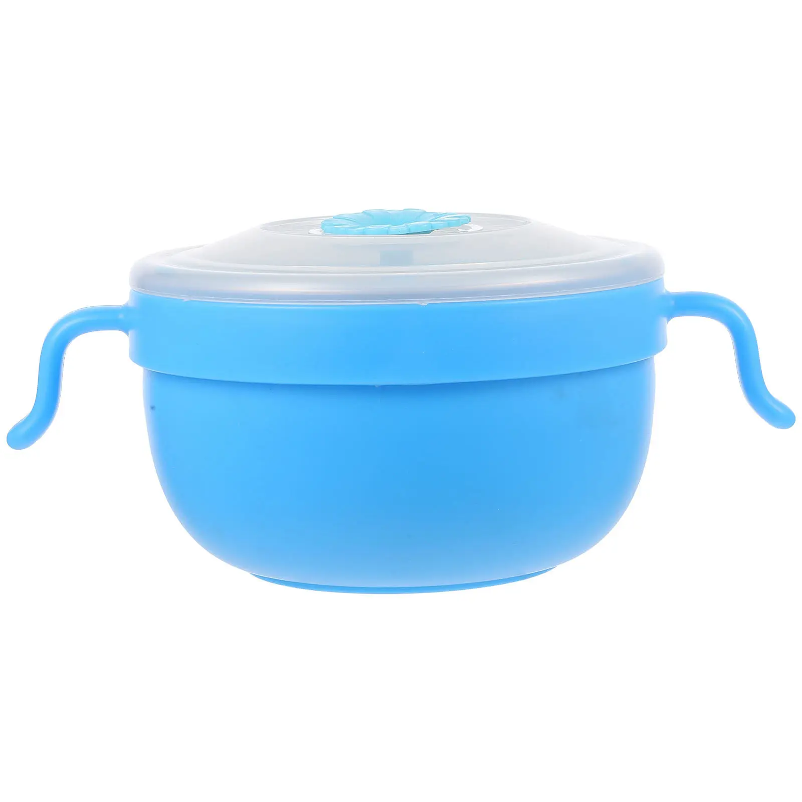 

Baby Suction Bowl Food Grade Stainless Steel Suction Cup Bowl Detachable Lid Insulation Dustproof Baby Feeding Tableware