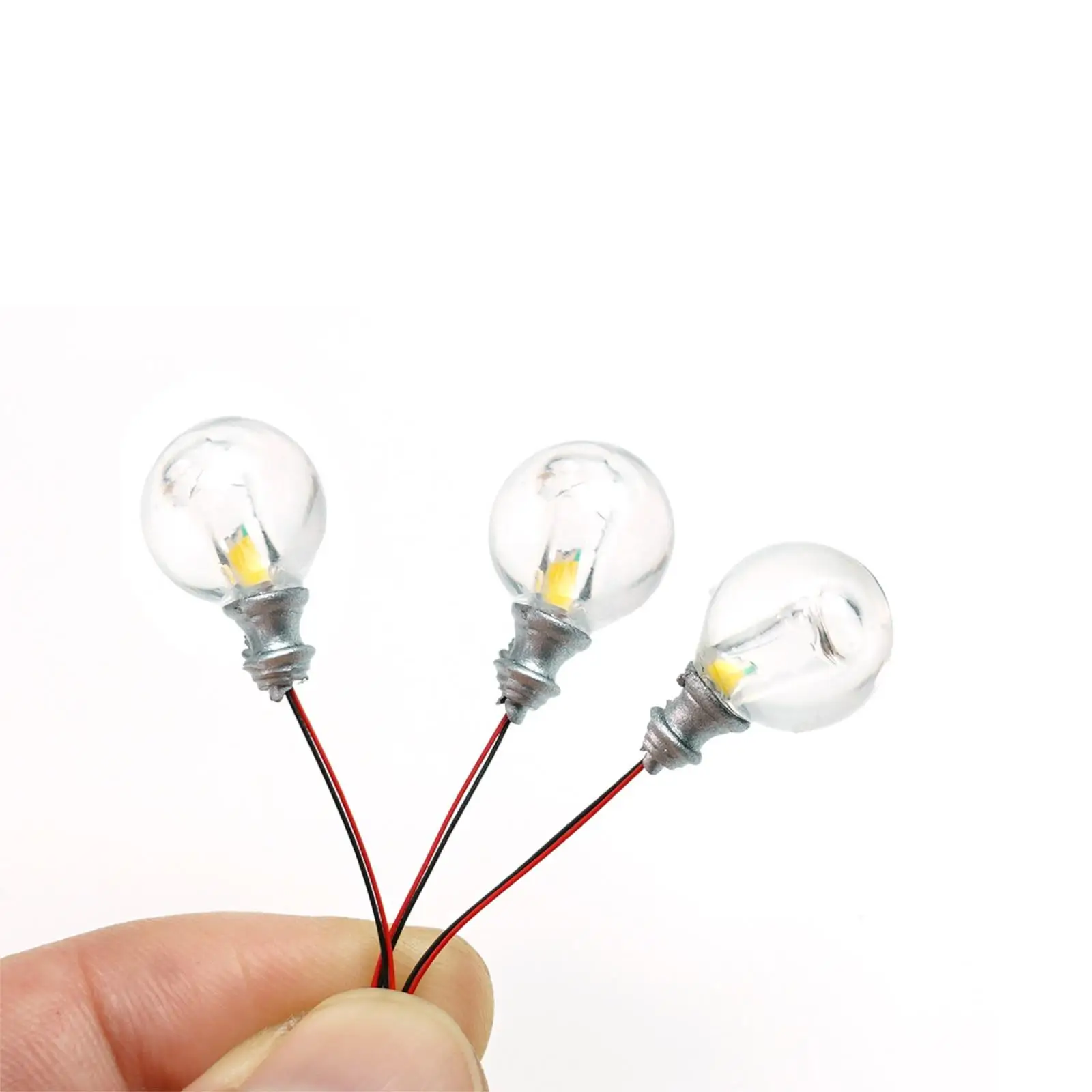 10x Pre Wired LED Lamp DIY for Scene Buildings Sand Table Fairy Garden