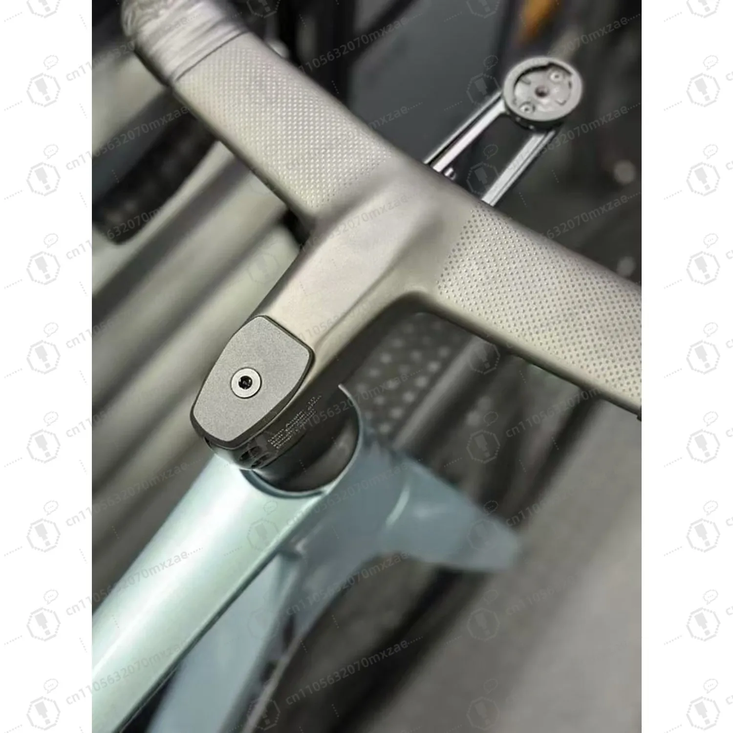 مقود الدراجة المتكامل من ألياف الكربون، مقود دراجة الطريق خفيف للغاية من الجيل الثالث #6