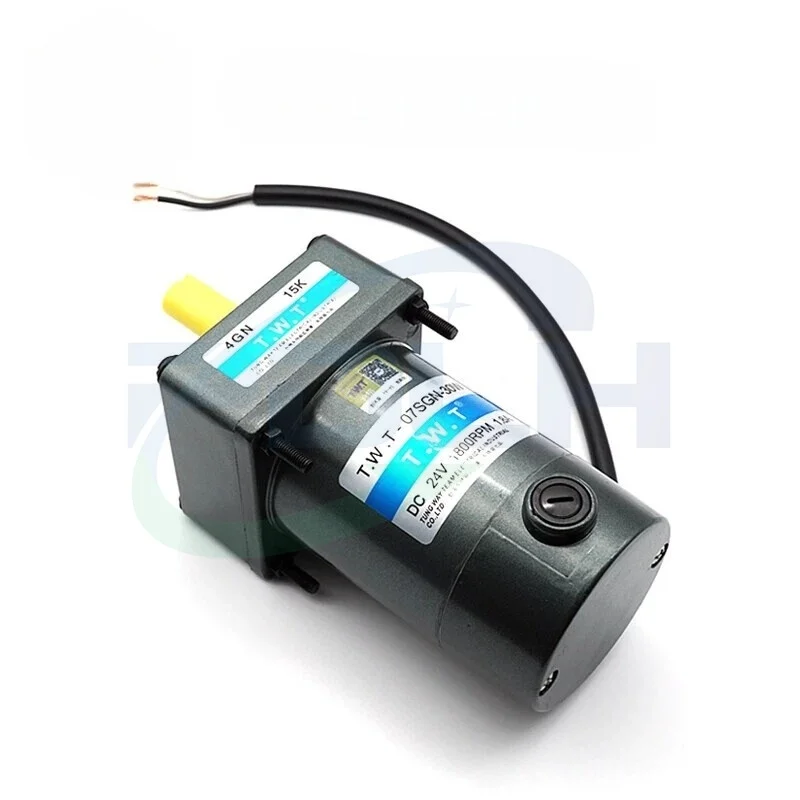 1PCS 30W DC24V 1800RPM Gear Motor 1.8A with 4GN 15K Gearbox Reduction Motor Kit TWT Type