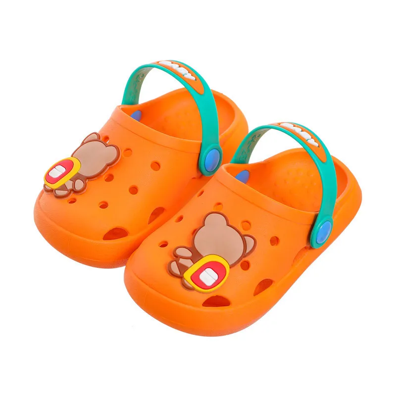 Beach children's slippers for boys shoes infants non-slip soft bottom kids shoes for girl indoor kids slippers