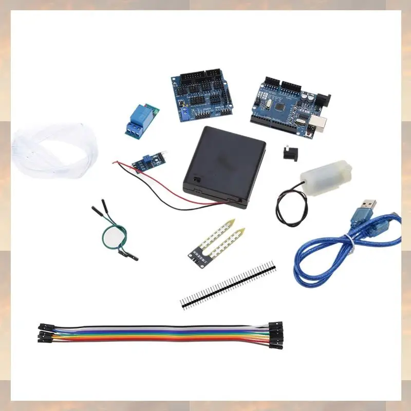 L72A-Automatic Irrigation System Self Watering DIY Kit Garden Greenhouse Flower Water Pump Soil Moisture Sensor Relay Module