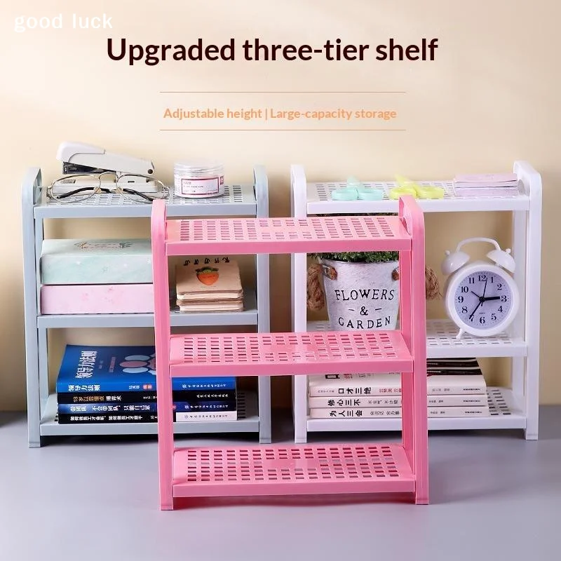 Desktop Storage Rack Dormitory Bedroom Dressing Table Multi Story Bathroom Toilet Stationery Sorting Miscellaneous Storage Rack