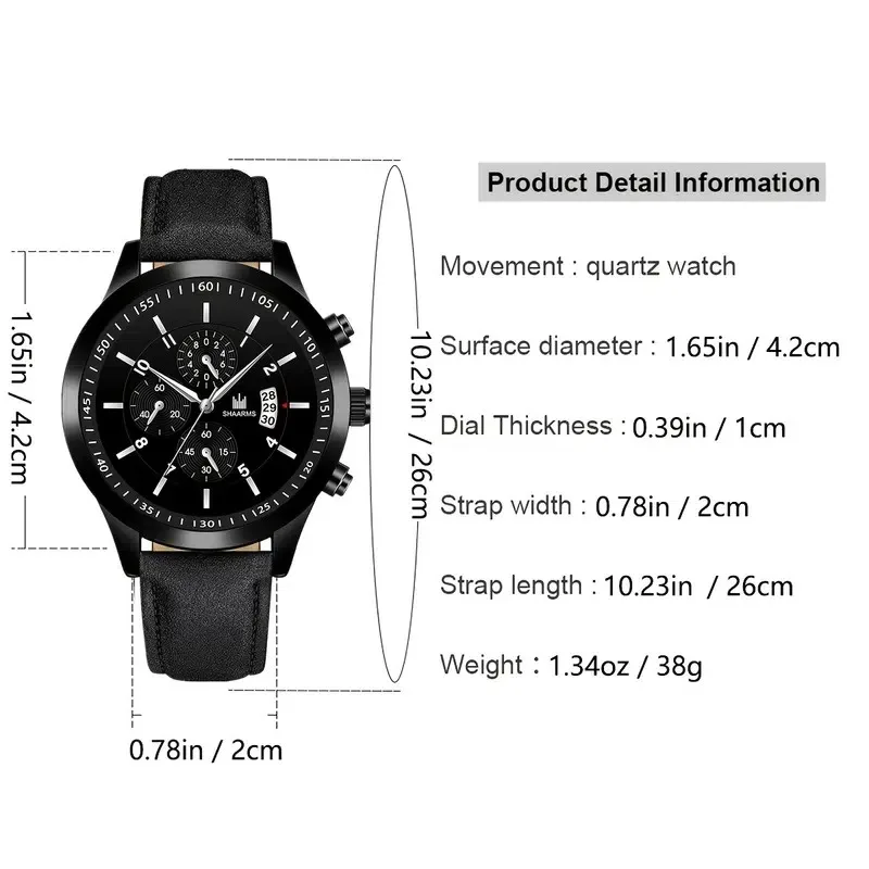 Neue Uhr Männer Mode Casual Leder Gürtel Uhren Mode männer Vielseitig Kalender Business Quarzuhr