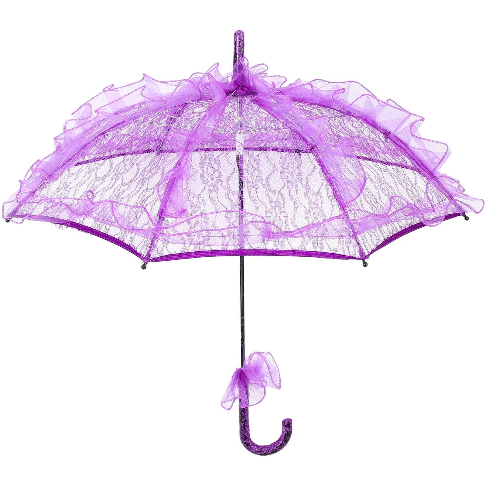 

Wedding Umbrella Decor Lace Parasol for Women Umbrellas Bride Bridal Weddings Props
