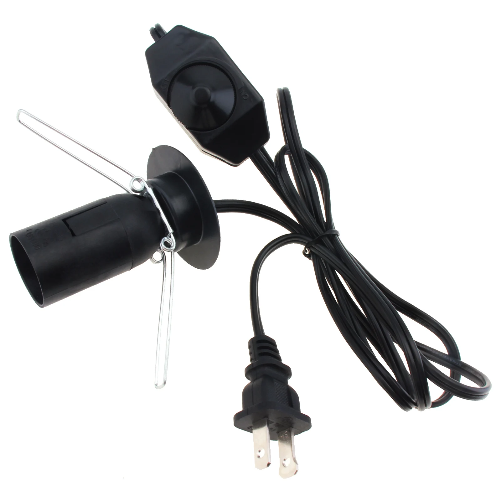 Sal Lamp substituição Cord com controle Dimmer, Himalaia Rock Crystal, E12, 110V