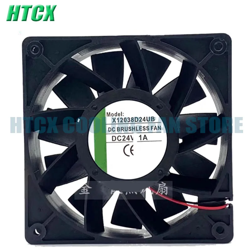 New Genuine X12038D24UB DC24V 1A Cooling Fan