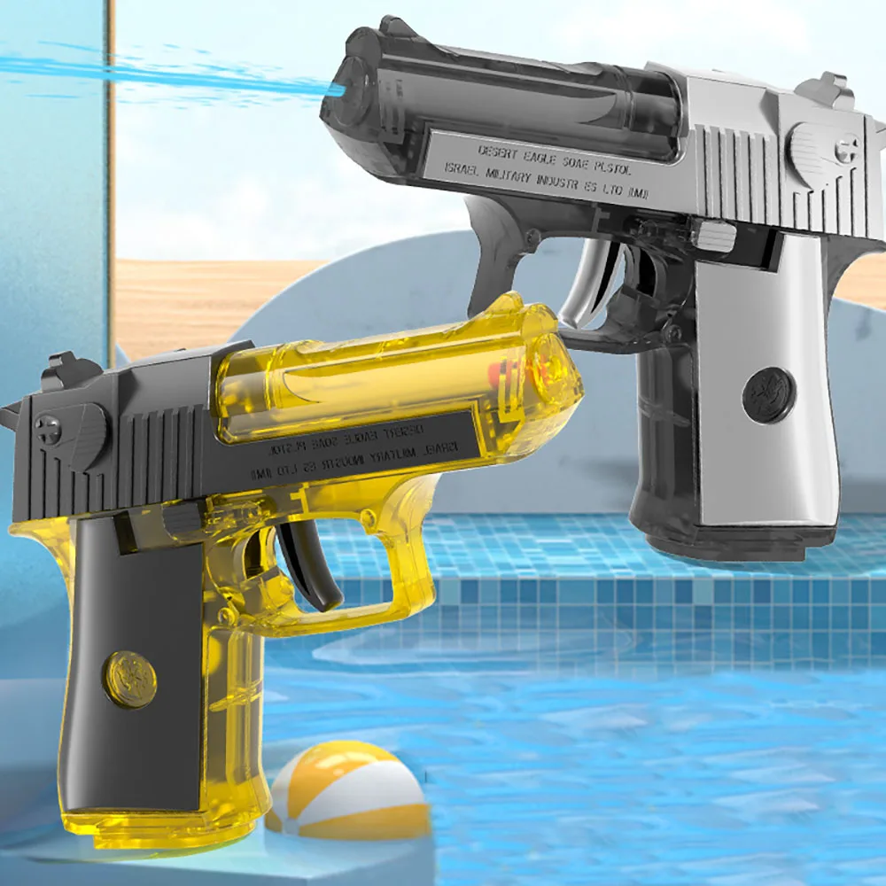 Desert Eagle Water Gun For Kids Age 3+ Summer Children\'s Toys Beach Toy Water Blaster Guns Water Play Toys