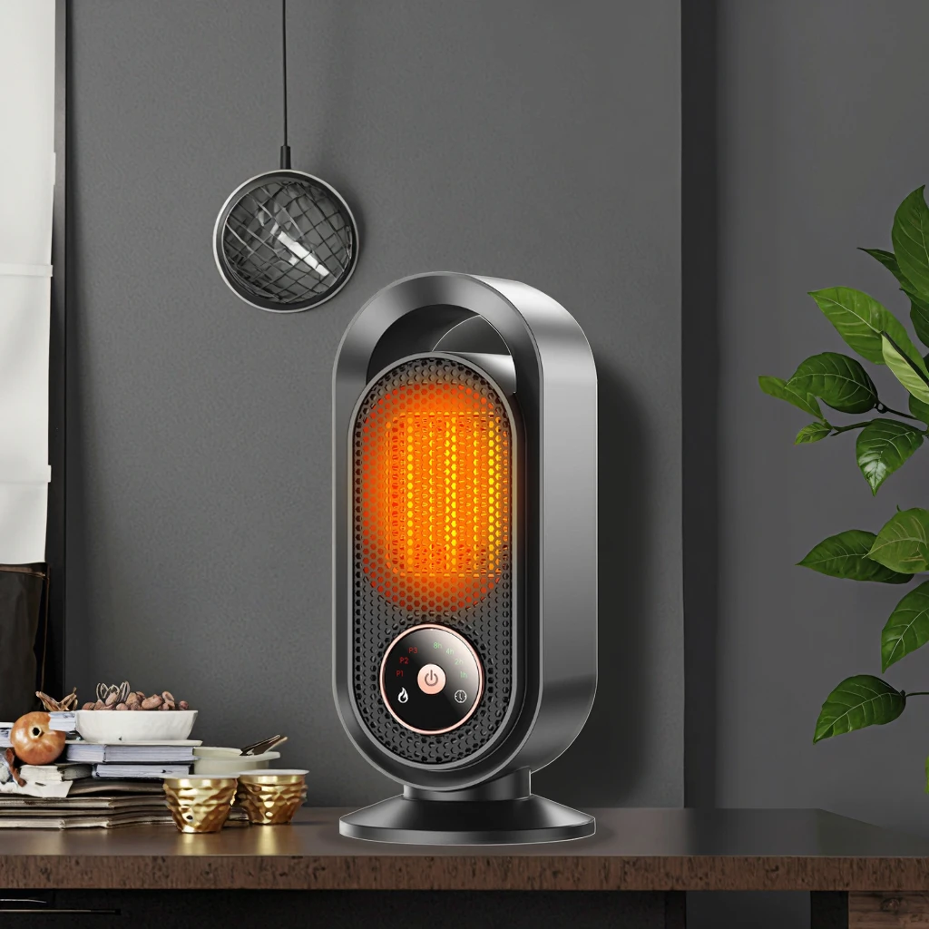 Trending Products 2025 New Arrivals PTC Desktop Electric Heater