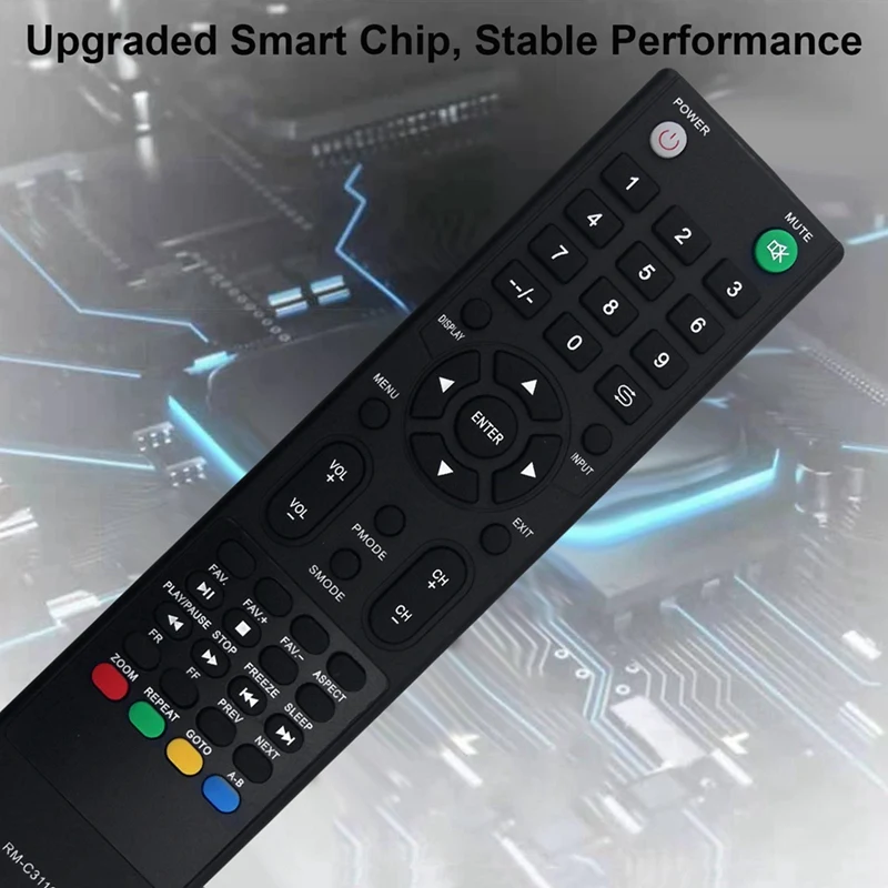Replace RM-C3116 Remote Control for LCD LED Smart TV RM-C3116 RM-C3222 -40N570A -48N570A-DT30