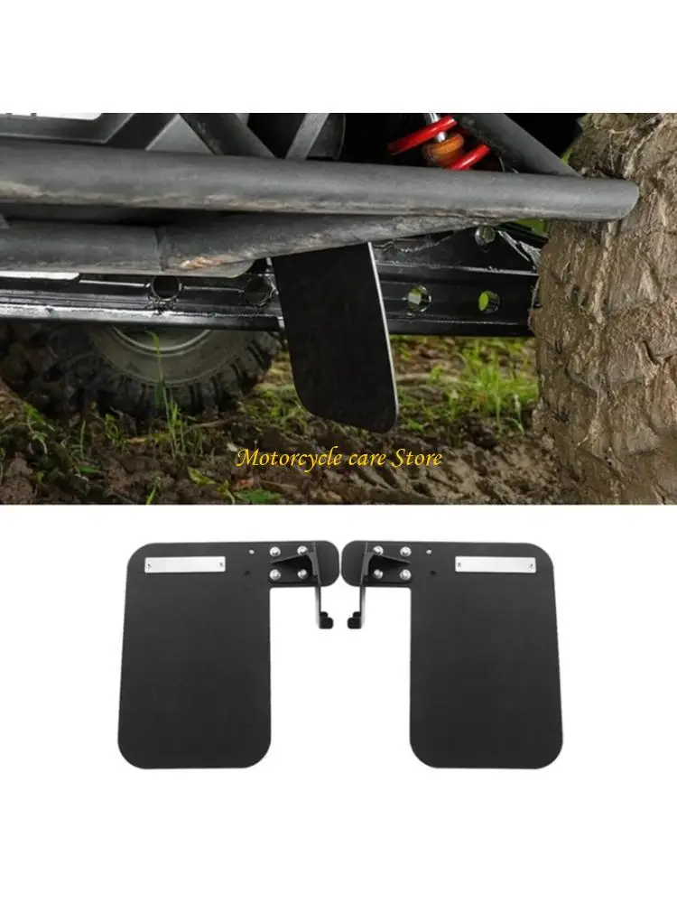 U75F Hard Plastic Rear Arm Guard & Mud Flap Heavy Duty Rear Suspension Protector Simple Installs Designed for XP 1000