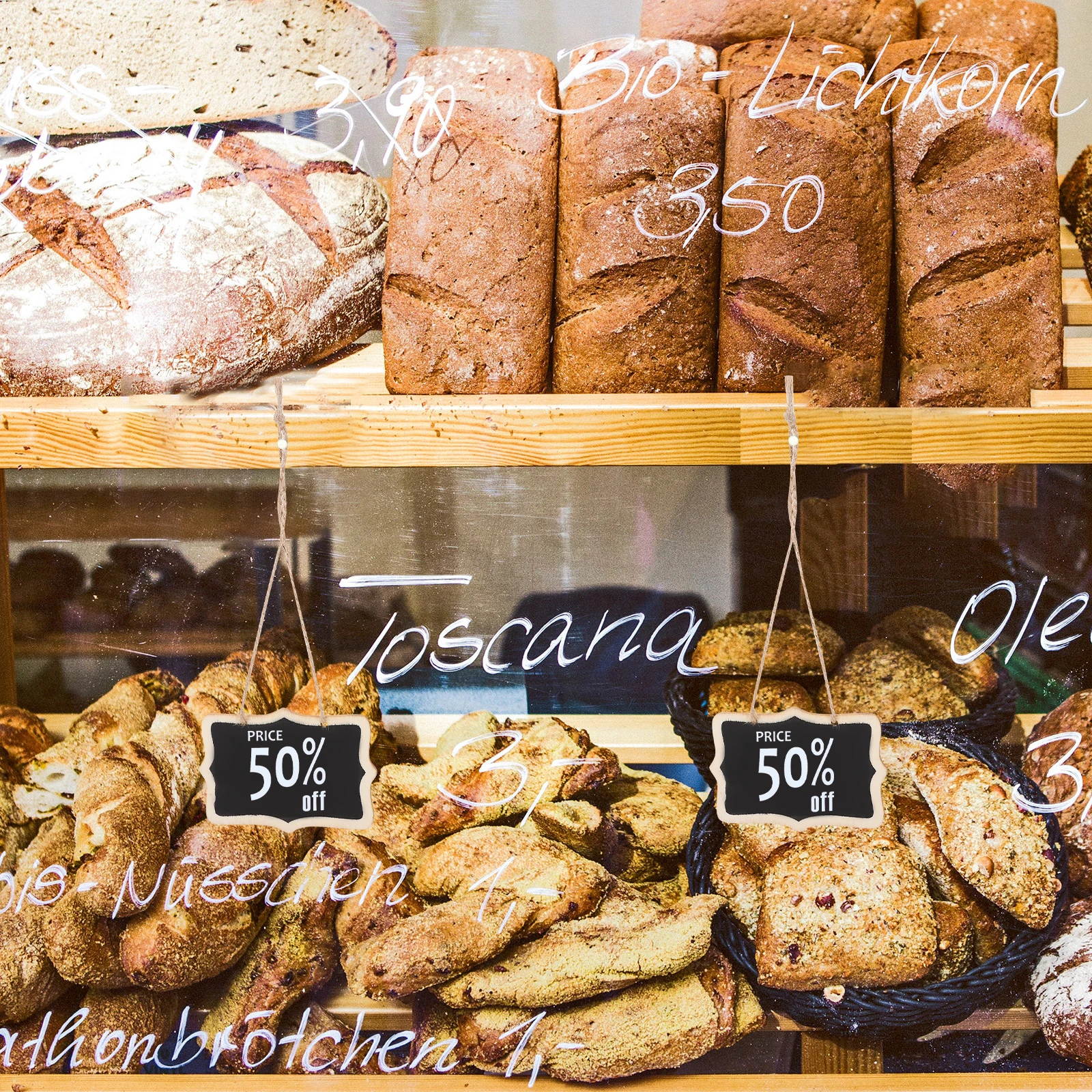 

10Pcs Mini Chalkboard Wooden Store Hours Sign for Glass Door Home Decor Chalkboard Signs Store Hours Sign Board