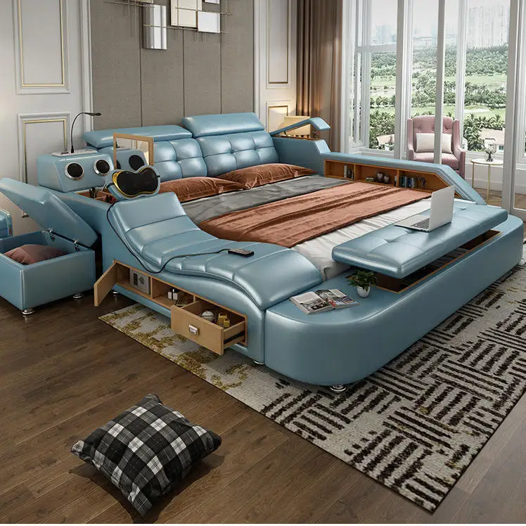 MS-KEHUI Smart Bed King Size Under Low Prices Sofa Set Beauty Line Other Modern Side Frame Lash Therapy Queen Hot Smart Bed&
