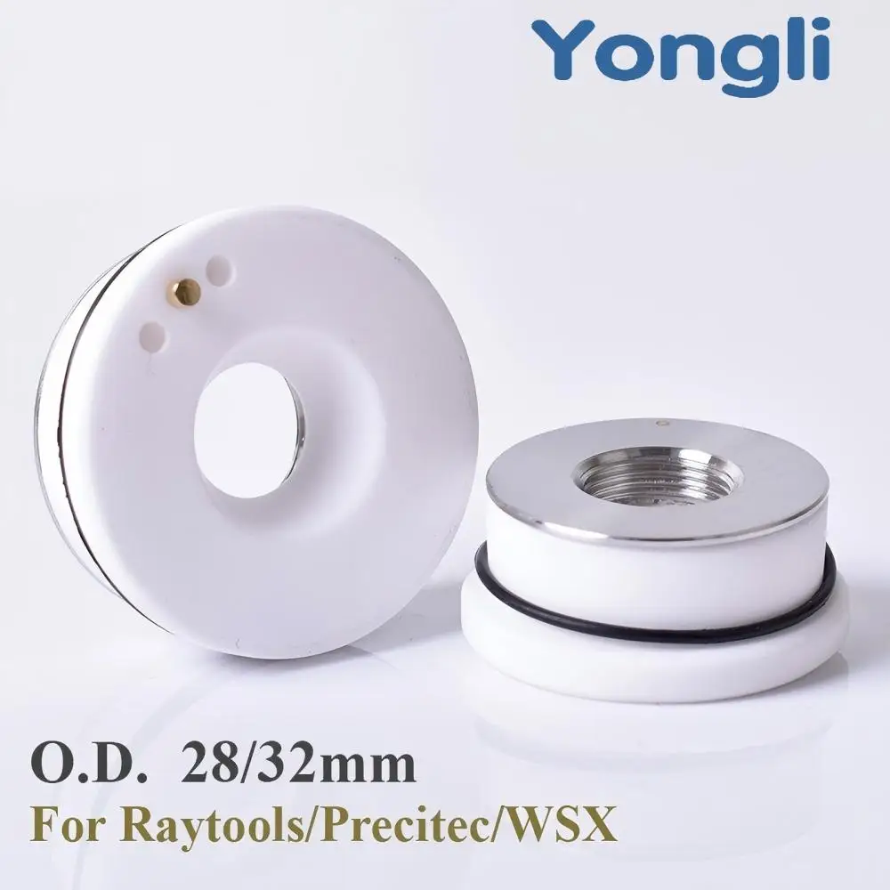 Yongli Ceramic Ring Dia. 28/32mm P0571-1051-00001 for Raytools Precitec Procutter Lightcutter WSX Hans Laser Cutting Head