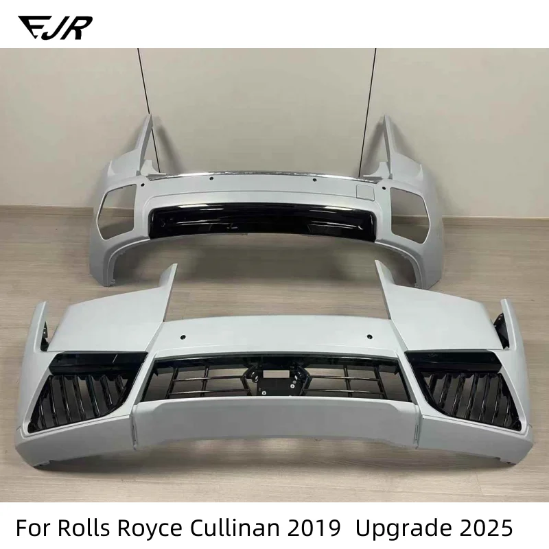 ل رولز رويس كولينان مجموعة المصد 2019 ترقية 2025 النسخة القديمة إلى النسخة الجديدة طقم الجسم التوصيل والتشغيل المصابيح الأمامية LED #3