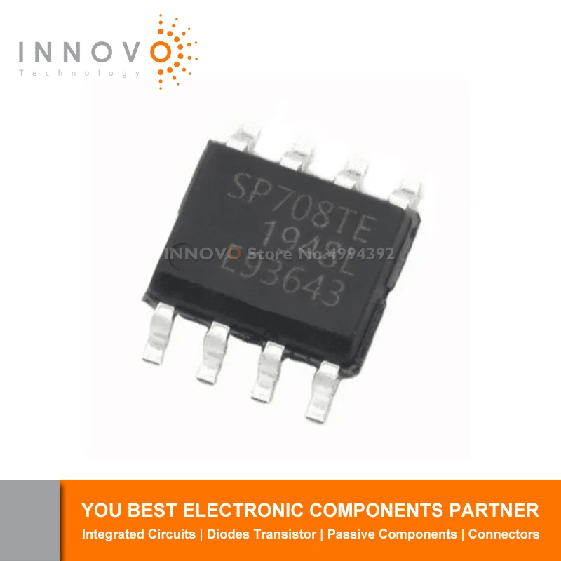 10pcs/lot SP708TEN-L/TR SP708TEN-L SP708TEN SOP-8 IC MPU SUPERVISORY CIRCUIT 8SOIC New original