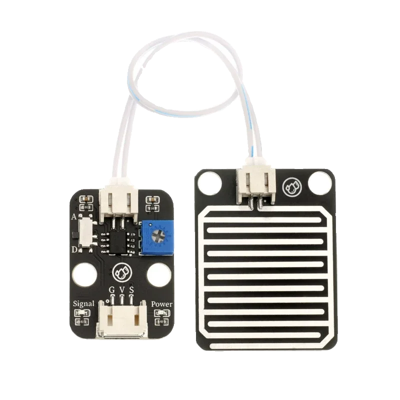 Raindrop sensor module, rain sensing rain detection, detector, compatible with Lego building block ph2.0 interface