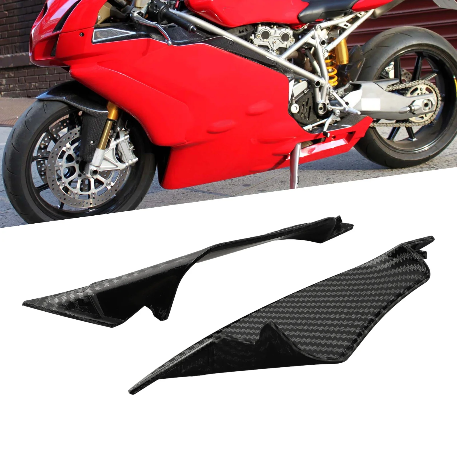 Carbon Fiber Fairing for Ducati 749 999 2003 2006  Enhance Durability and Add a Sporty Touch to Your Motorcycle