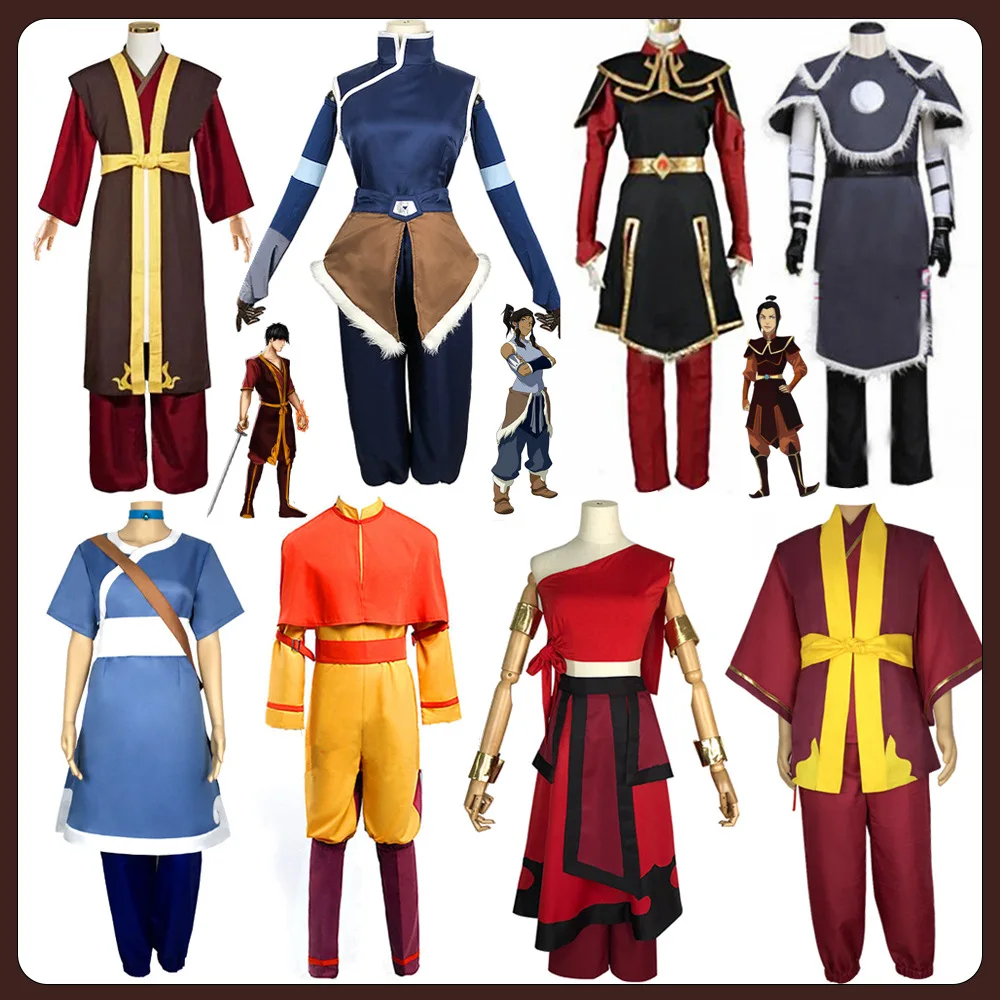 

Avatar Cos Costume Catarabhumian Ang Azula Kola Cosplay 2d Anime Game