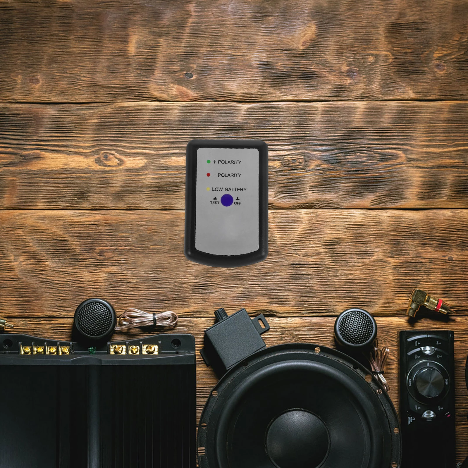 Testeur de polarité de haut-parleur, Test du système Audio, phasemètre, testeur de klaxon de voiture, réparation d'indicateur de Phase de haut-parleur automatique
