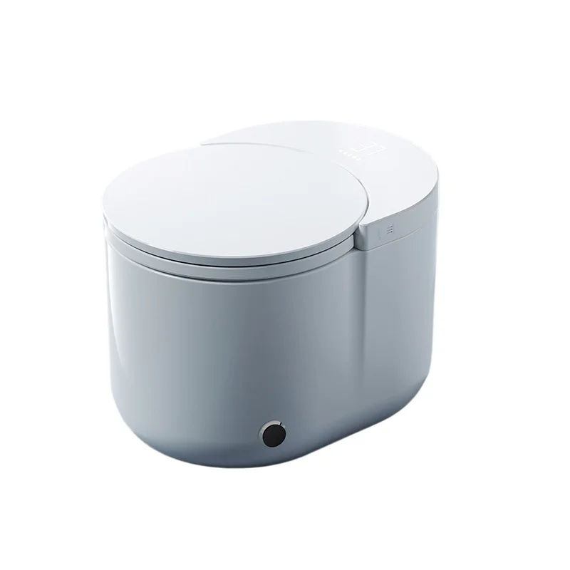 

Новый интеллектуальный сифон для унитаза с синим пузырьковым очистителем воды и резервуаром для унитаза