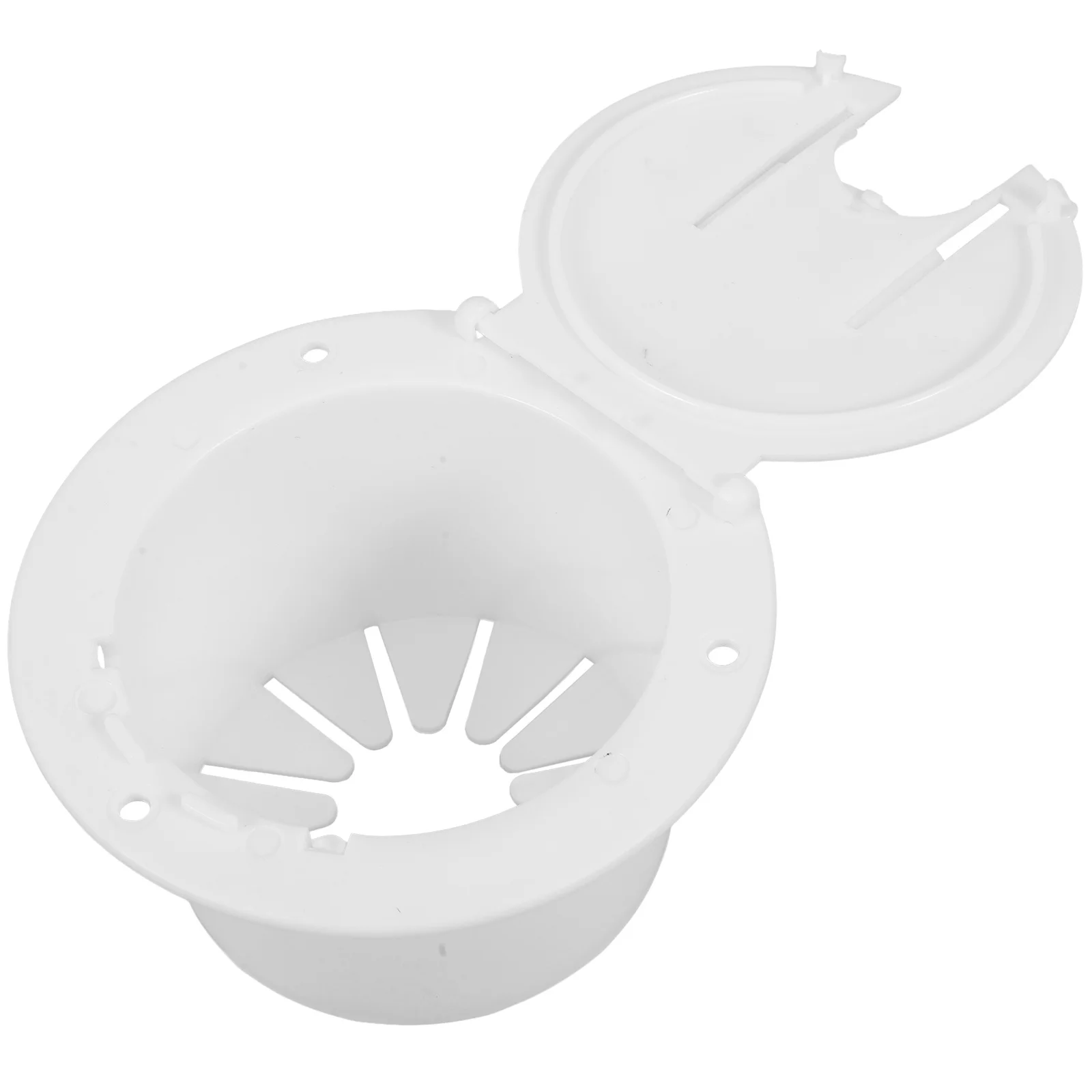 

Комплект кабельных люков для автодомов: усиленный круглый люк для электропроводки с креплениями для кемпера, автодома, наружного применения