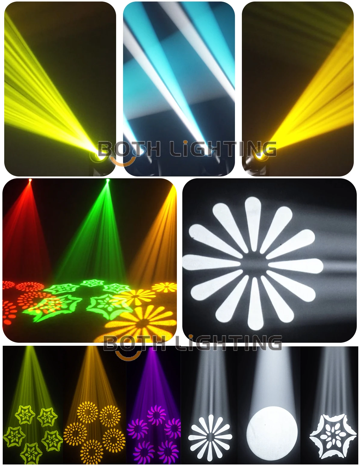 

2pcs Battery Powered & Wireless DMX 100W Beam Moving Head Light BPM-Spots 100 DJ Wedding Stage Light