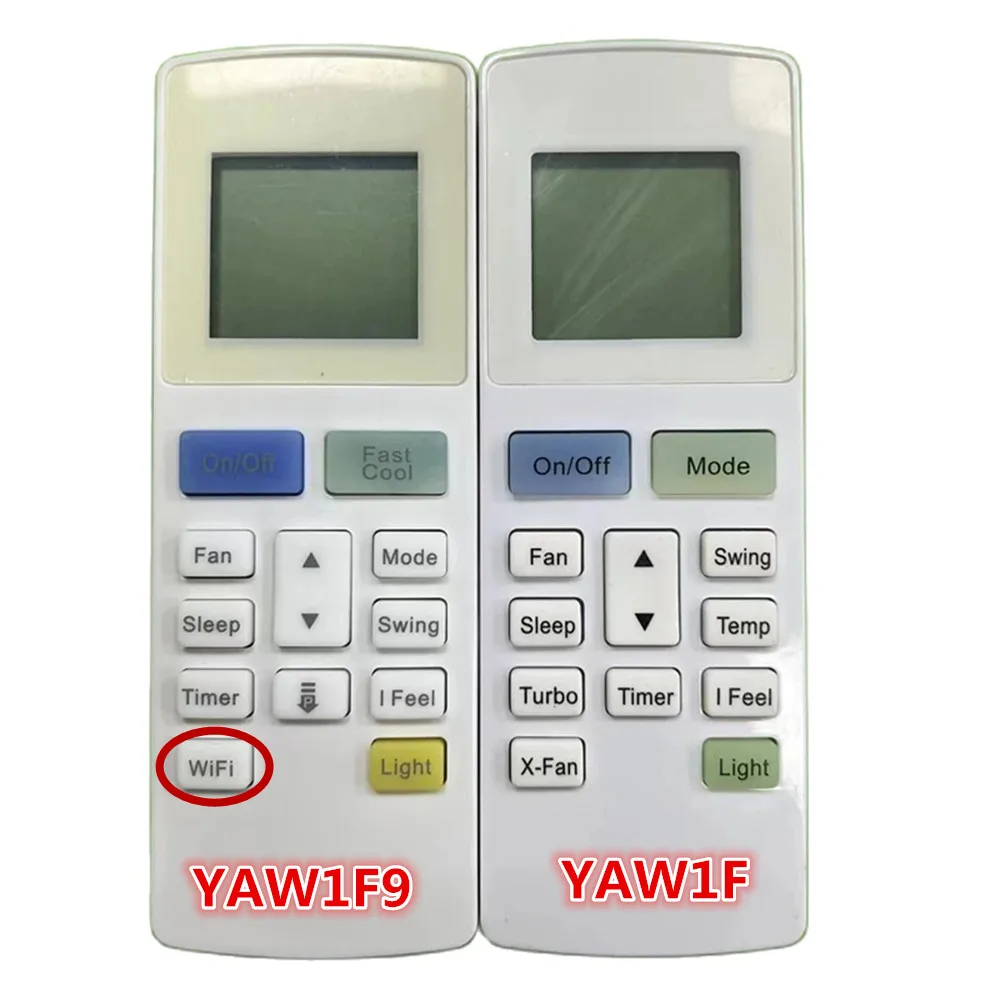 Nuevo YAW1F YAW1F9 para aire acondicionado GREE Montana AC Control remoto YAW1F1 GWH24ACD-K3NNA1A