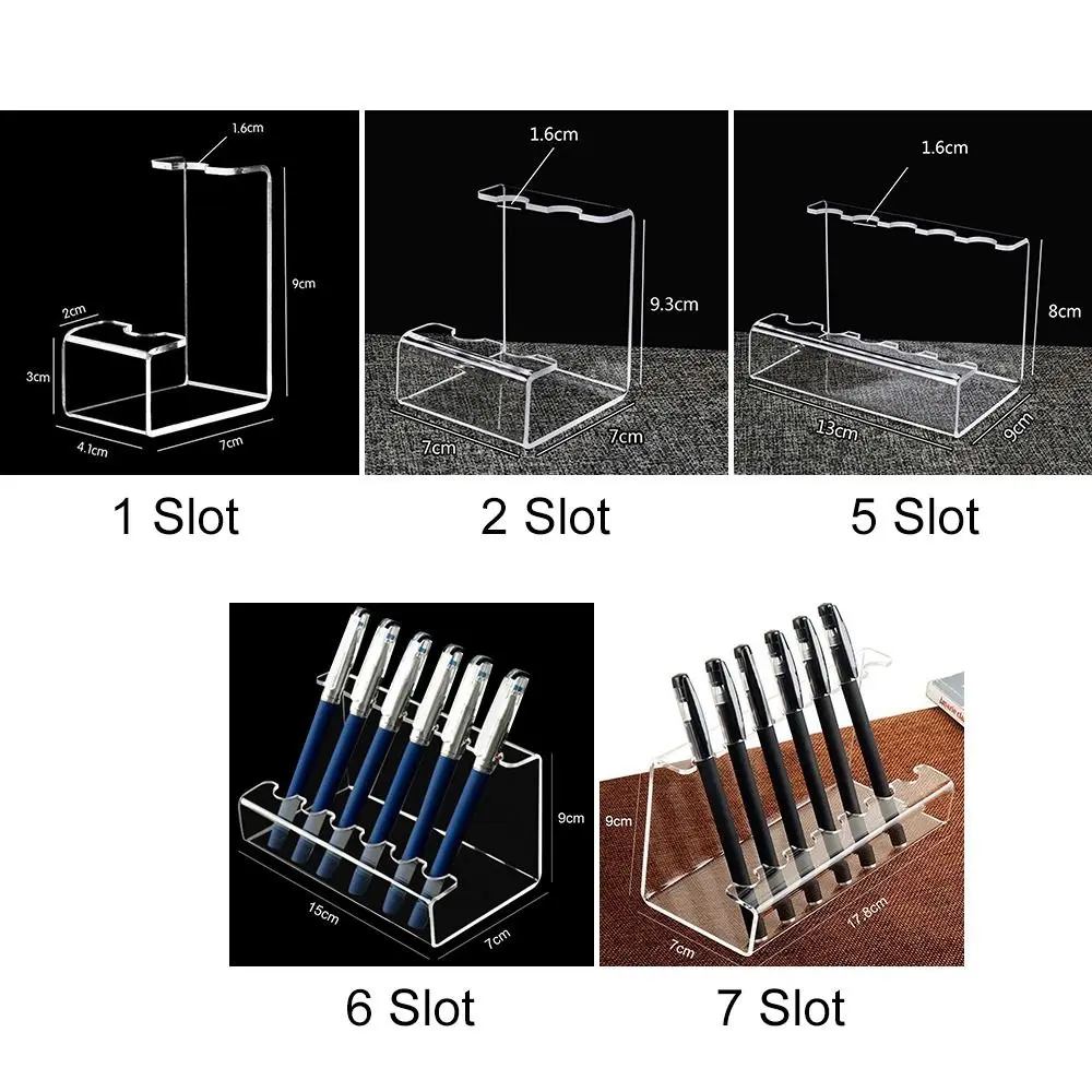 Multifunktionale Acryl Kreative Schreibwaren Display Rack Stift Halter Display Stand Make-Up Pinsel Halter