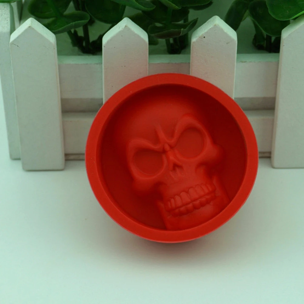 

9Pcs Food Grade Silicone Mini Baking Molds Skull Design Chocolate Candy Cake Molds Easy Clean Jelly Molds Flexible
