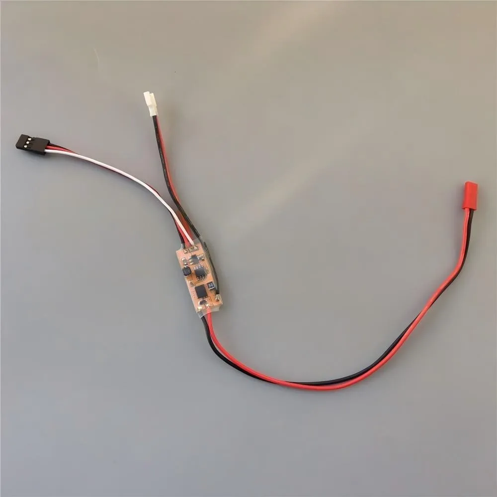 12A 1S Brushed ESC – One-Way, PWM 3-6V, BEC 5V 600mA, for 720/820/N20/N30/130/8520 Motors, RC Airplane DIY