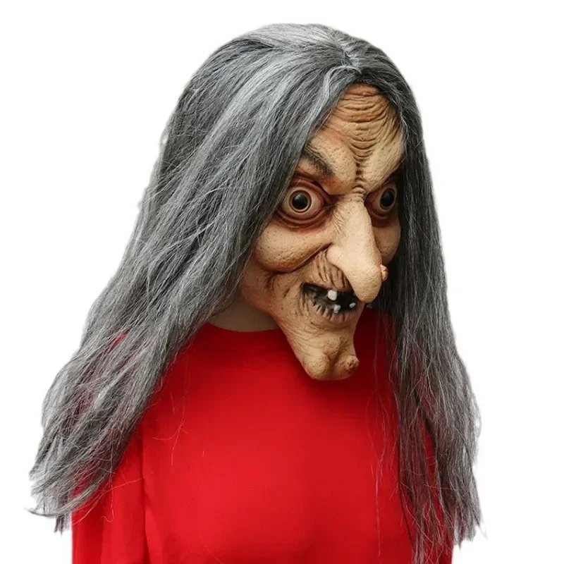 Nuova vendita calda Halloween Horror Mask Party Makeup Dance Cosplay Gory Fun Horror Unisex Full Face copricapo in lattice per adulti