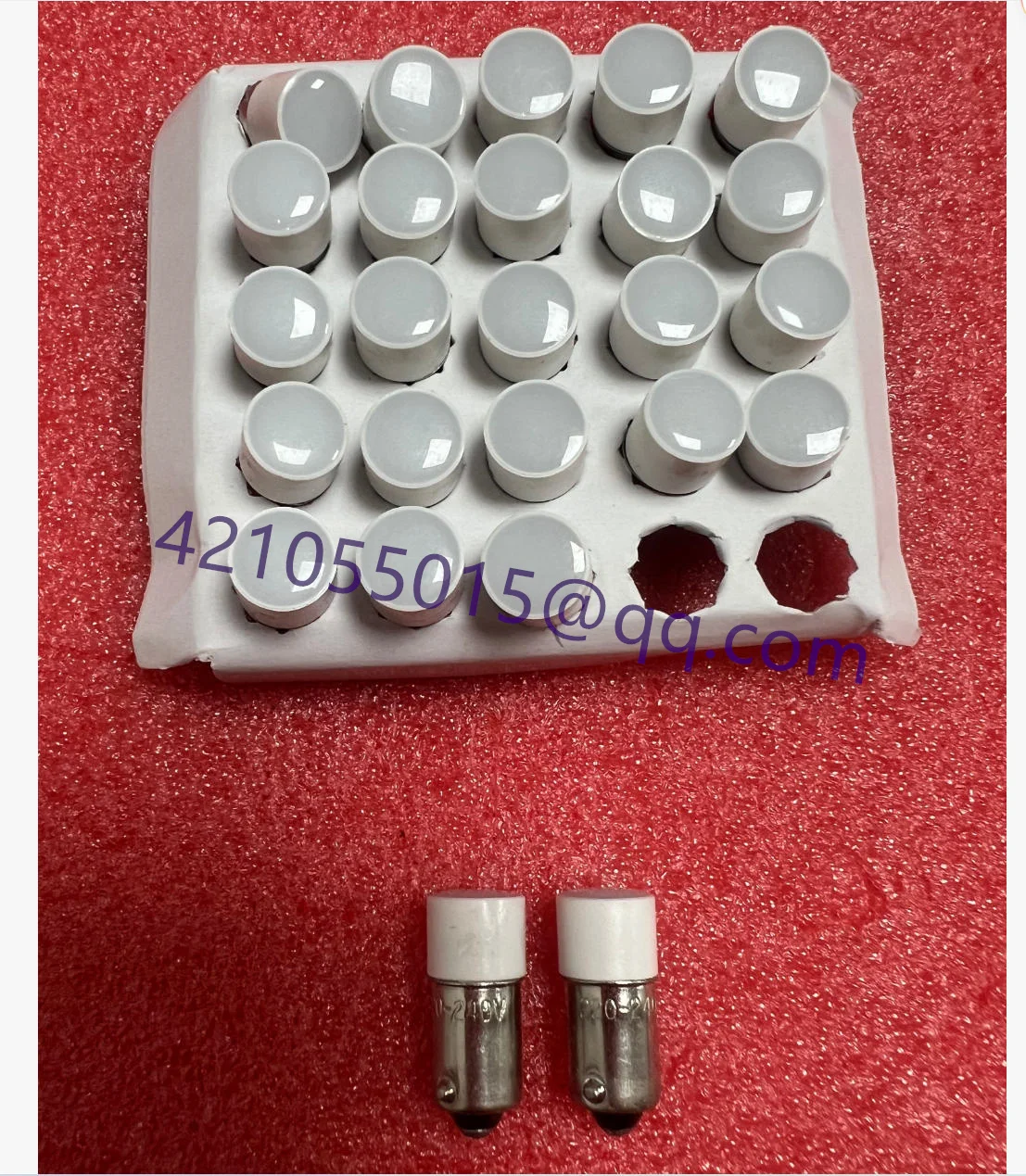 25 Pieces, Integrated Circuit, LED Bead Bulbs, (Bayonet) Bulb XB2 ZB2-BV6 BWM Universal Bayonet with Light Button Switch