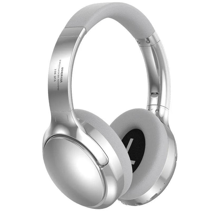 Retro Over-Ear Bluetooth 5.3 Headphones, Metal Shell Universal Wireless Sports Headset with Type-C Charging